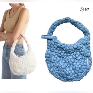 Wildfox Blue Quilted Women's Cloud Quilt Hobo Bag
⭐️Host Pick